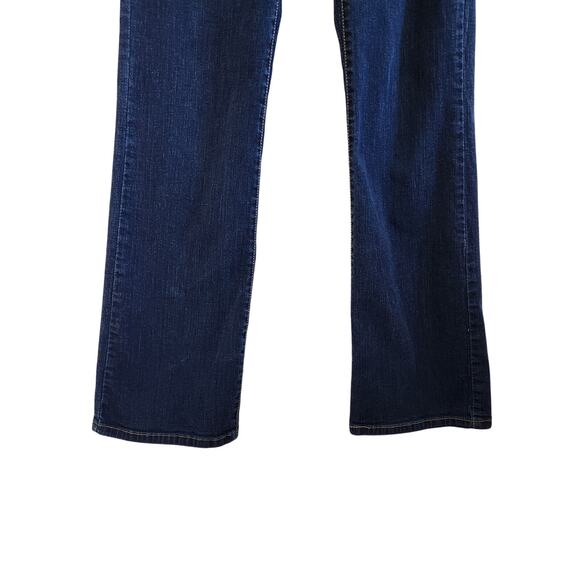 Levi's 512 Perfectly Slimming Bootcut Medium Wash Jeans Blue Denim Size 10 - Picture 4 of 11